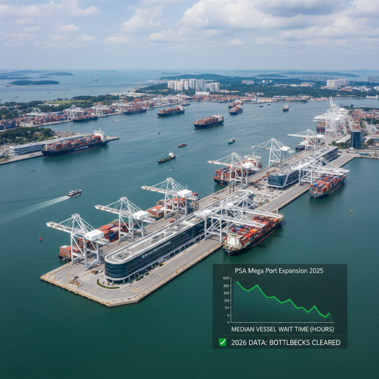 新加坡港口航运瓶颈能否被成功破解？2025至2026年全球物流供应链危机深度解析、运价飙升趋势及自动化码头破局之道探讨