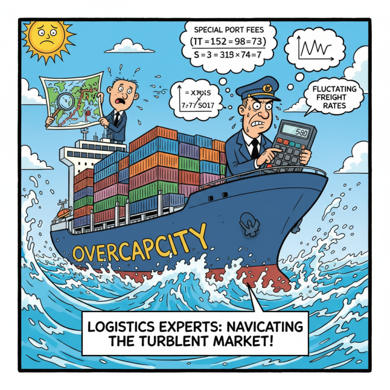 2026年跨境物流深度解析：运力过剩与政策博弈双重夹击下，中美海运运费最终将走向何方？