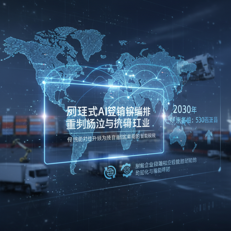 2026年深度行业洞察：代理式AI供应链编排技术如何以530亿美元的惊人市场规模，彻底重塑全球物流自主决策与航运网络未来？