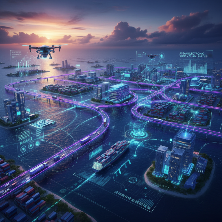 破局“中国+1”时代物流与航运瓶颈：2026年东盟电子供应链转移全面加速，全球供应链专家将如何应对多节点网络挑战？