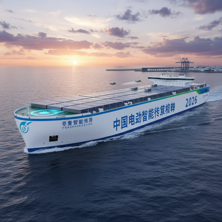 引领绿色航运新纪元：全球最大万吨级中国电动智能集装箱船正式投入商业运营，纯电驱动与自主航行核心技术将如何重构沿海物流供应链生态？