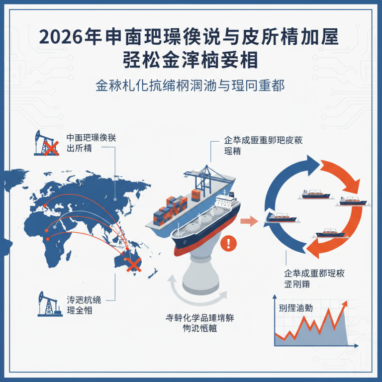 深度解析2026航运大考：硫酸供应链受限危机全面爆发，出口禁令与地缘冲突究竟将如何颠覆国际化工物流与特种船运网络格局？