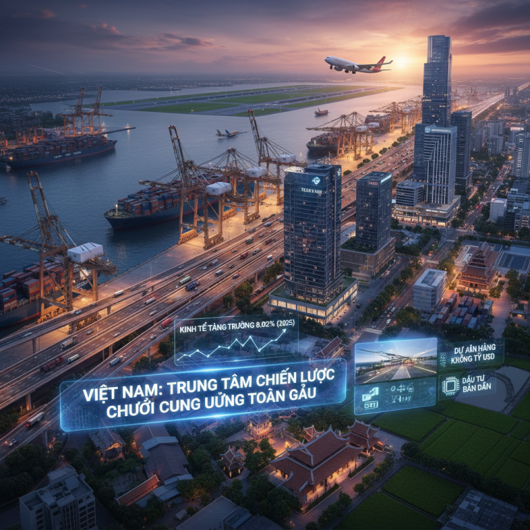 2026前瞻：越南供应链战略枢纽 (Vietnam Supply Chain Strategic Hub) 崛起与投资解析