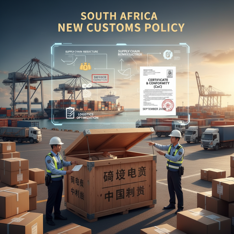 南非海关严查中国进口商品：Shein与Temu的税收漏洞终结与合规新规解读