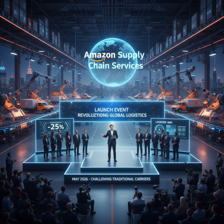 剑指UPS与FedEx？深度解析Amazon Supply Chain Services launch如何重塑2026全球物流新格局