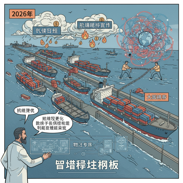 深度解析2026年全球航运预警：巴拿马运河海上地缘政治紧张局势持续升级，物流与供应链专家该如何破解叠加气候危机的双重咽喉挑战？