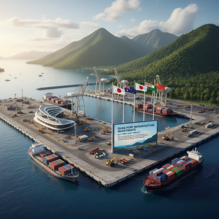 Quad Port Infrastructure Investments 会彻底重塑印太海上物流版图吗？2026年最新趋势深度解析