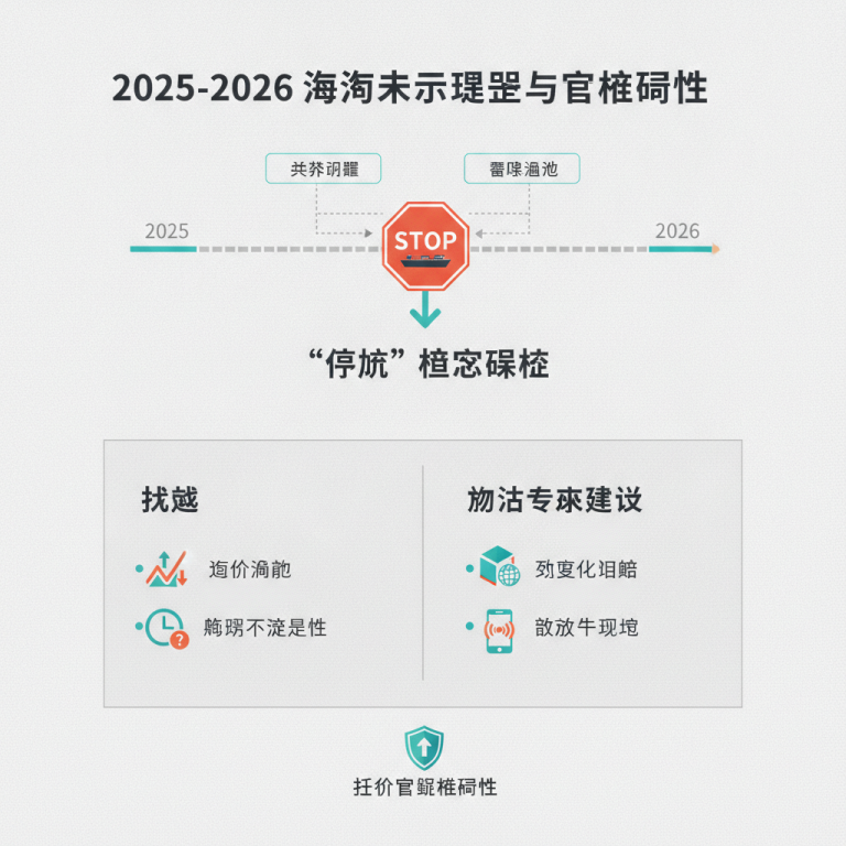 从运价保卫战到供应链重塑：深入剖析2025至2026年全球海运频现“停航(Blank Sailings)”背后的战略考量与市场应对真相