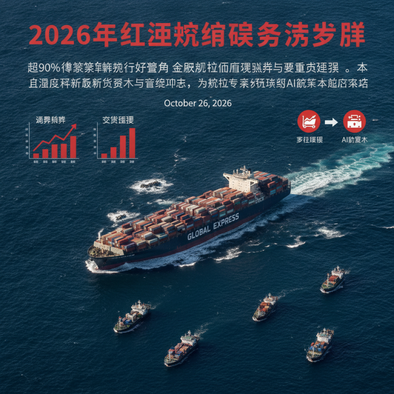 2026红海航运危机深度解析：90%船舶绕行下的全球供应链重构与破局策略