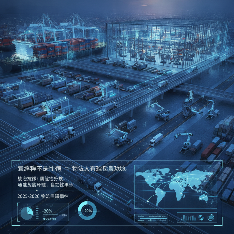 洞察：物流人工智能与自动化(Logistics AI and automation)能否在2025-2026年重塑全球供应链与仓储效率？