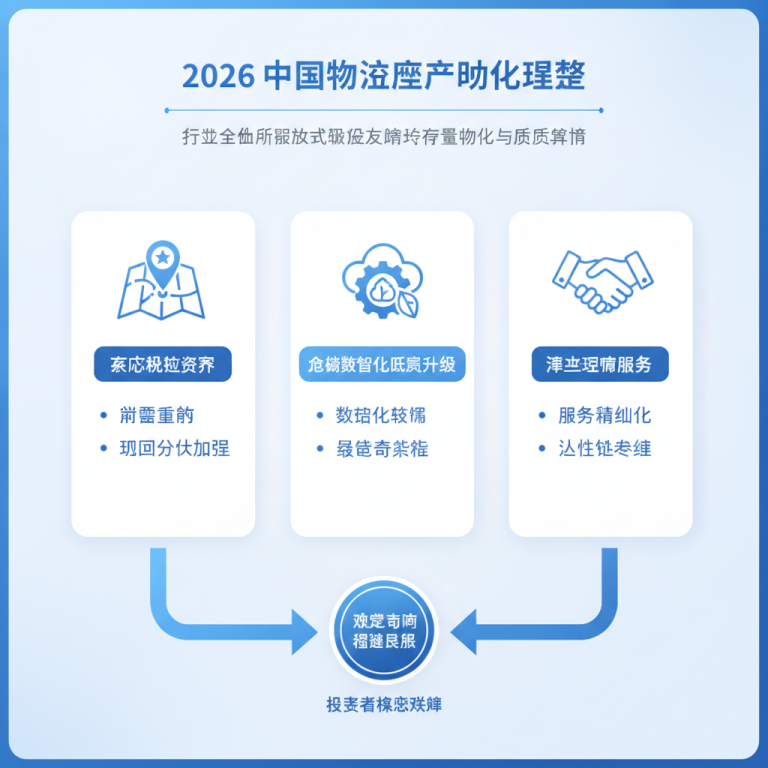 深度洞察中国物流地产优化核心趋势：2026年行业全面告别粗放式规模扩张，投资者应如何在存量博弈与区域深度分化格局中精准把握优质资产？