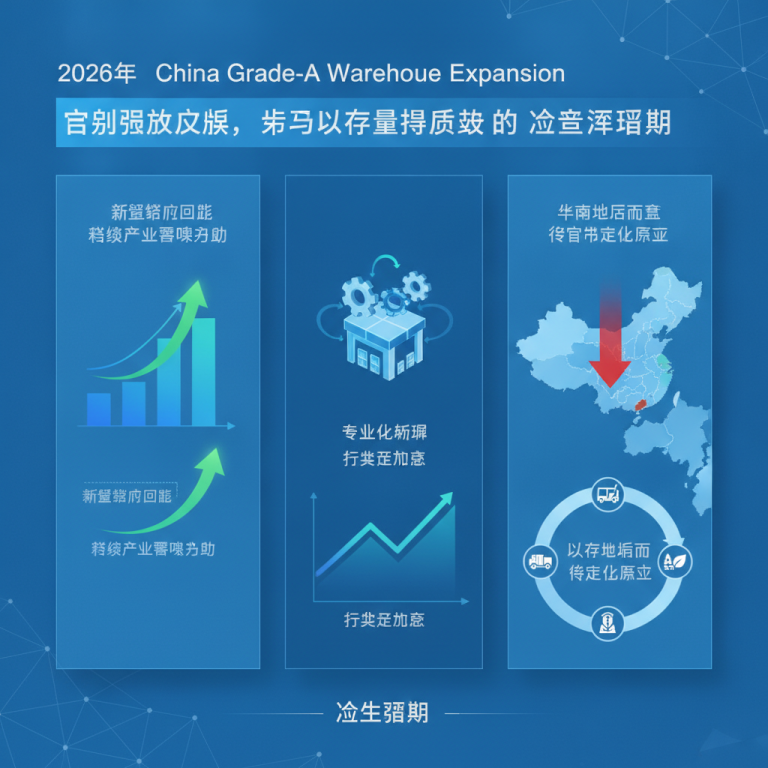 探究 China Grade-A Warehouse Expansion 2026新格局：供给收缩与区域分化下，物流地产将走向何方？