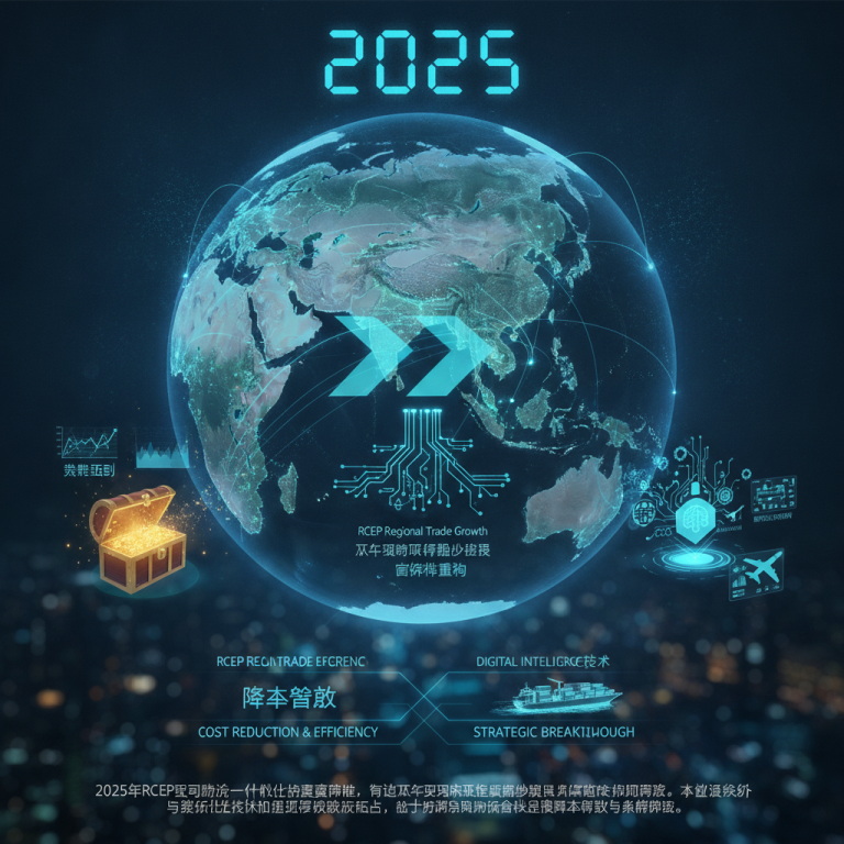 RCEP区域物流一体化深度解析：2025-2026年亚太经贸新格局下，航运物流企业如何利用数字化供应链与关税红利实现破局重塑？