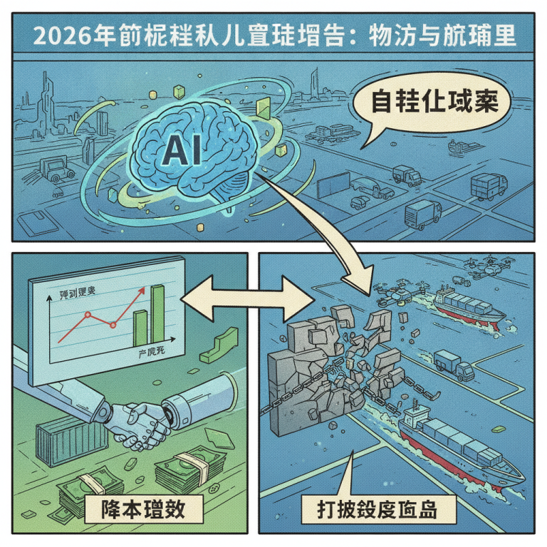 面对全球供应链的不确定性，供应链人工智能整合能否成为2026年物流与航运行业破局的关键引擎，真正实现降本增效与风险预警？
