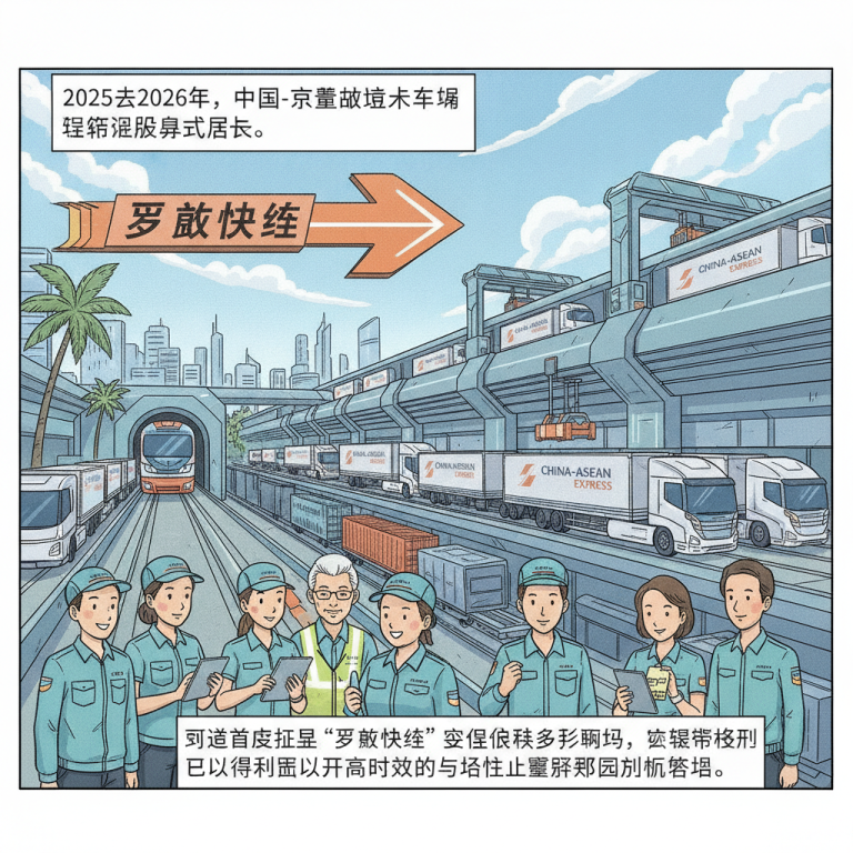 深度解析：中国-东盟跨境卡车运输2026新纪元与供应链重塑
