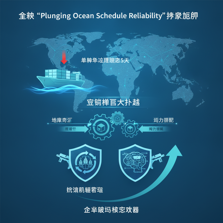 聚焦2026航运危机：全球“Plunging Ocean Schedule Reliability”（船期可靠性暴跌）如何重塑供应链体系？