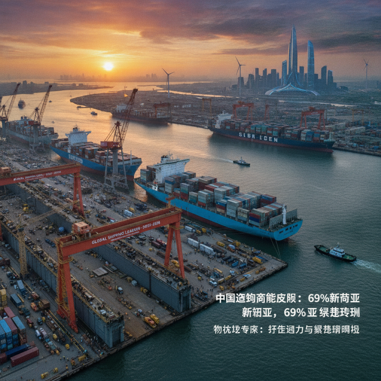 聚焦2025至2026年中国造船产能扩张趋势：全球新接订单份额突破69%，航运与物流专家应如何把握新一轮超级周期红利？
