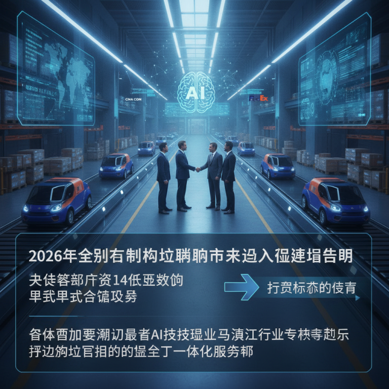达飞14亿美元吞下联邦快递仓储：2026年合同物流并购（Contract Logistics M&A）为何疯狂吸金？