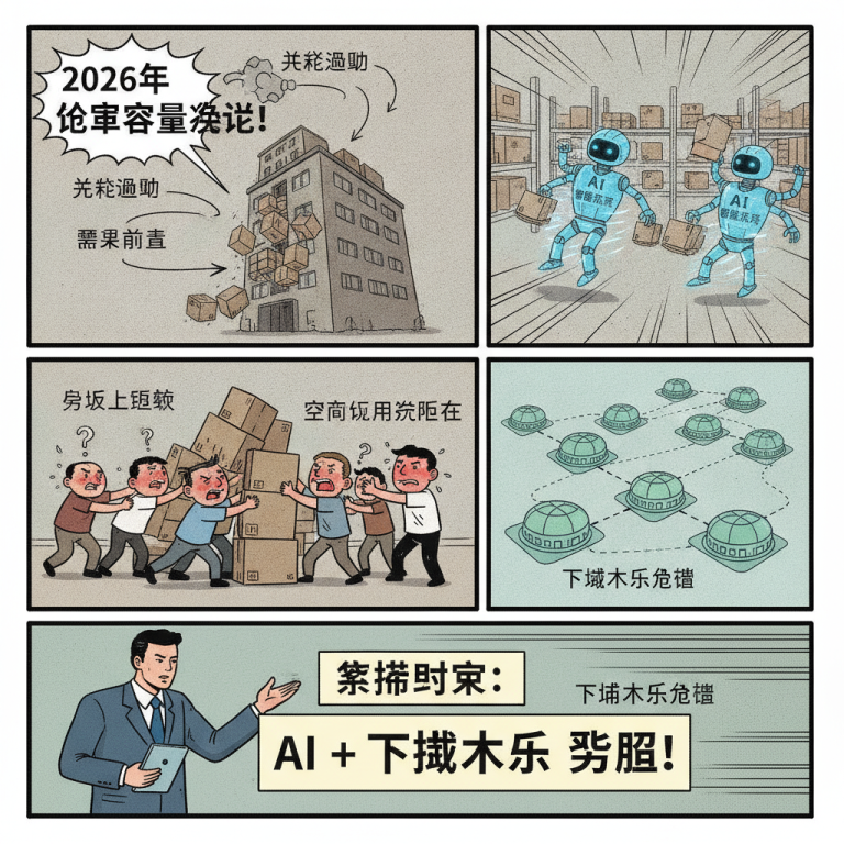 2026年全球供应链前瞻深度解析：关税波动、需求前置与劳动力短缺多重压力下，物流企业应如何有效突破上游仓库容量限制？