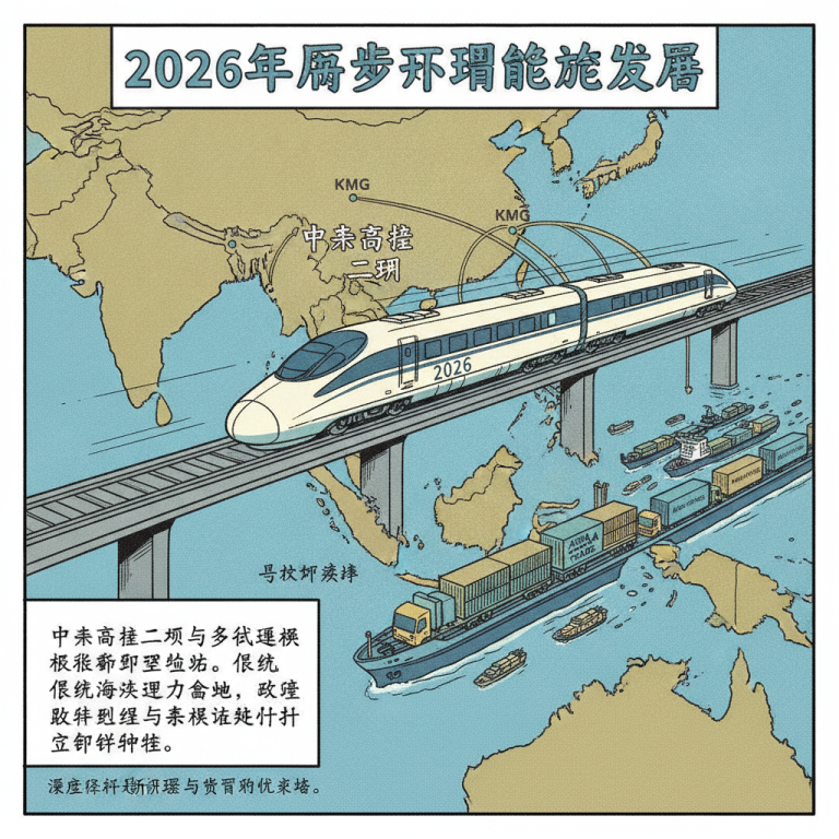 2026年泛亚贸易路线发展深度解析：面对马六甲海峡航运拥堵与物流成本挑战，多式联运与跨境铁路网将如何重塑亚太区域供应链格局？