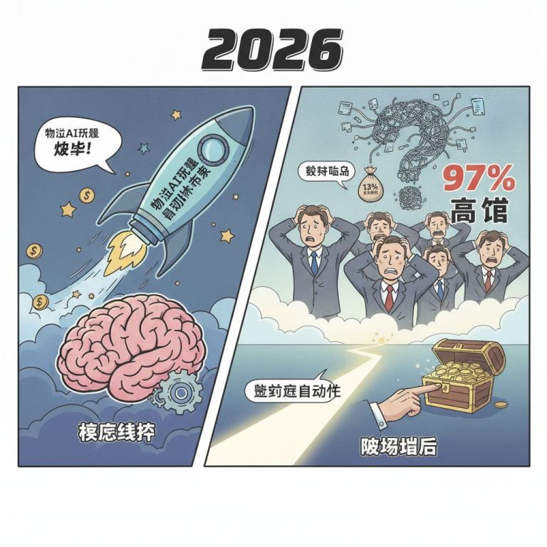 2026年物流AI流程自动化深度解析：千亿市场爆发在即，为何97%的物流高管视其为战略核心，却仅有13%的企业真正实现财务回报？