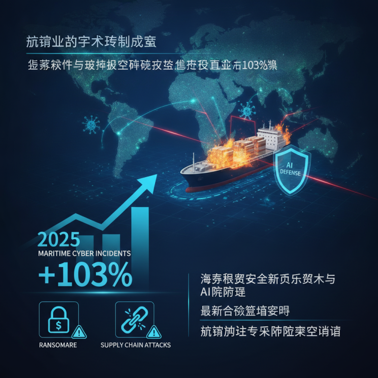 全球航运数字化浪潮下的背后隐忧：2026年海事网络安全（Maritime Cybersecurity）将面临哪些致命威胁与供应链合规挑战？