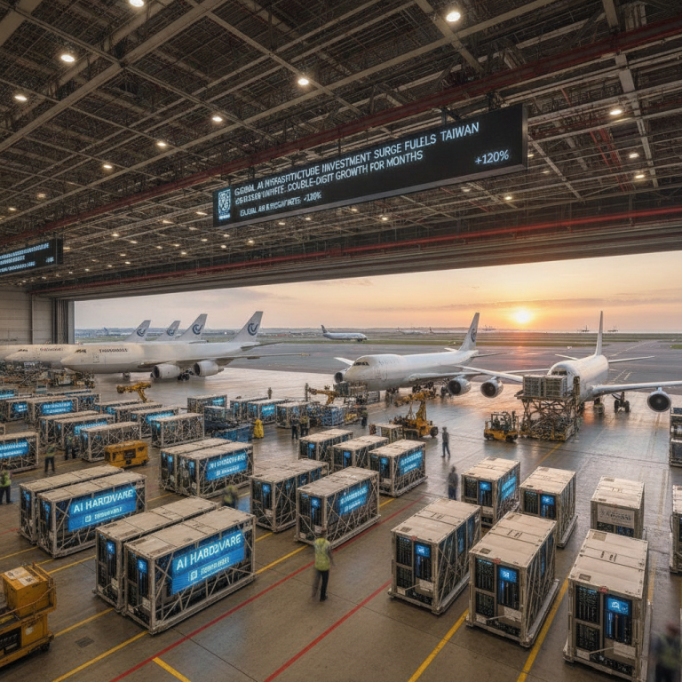 产能挤压与运价狂飙：2026年 台湾 AI 硬体空运 (Taiwan AI Hardware Air Freight) 如何颠覆全球物流法则？