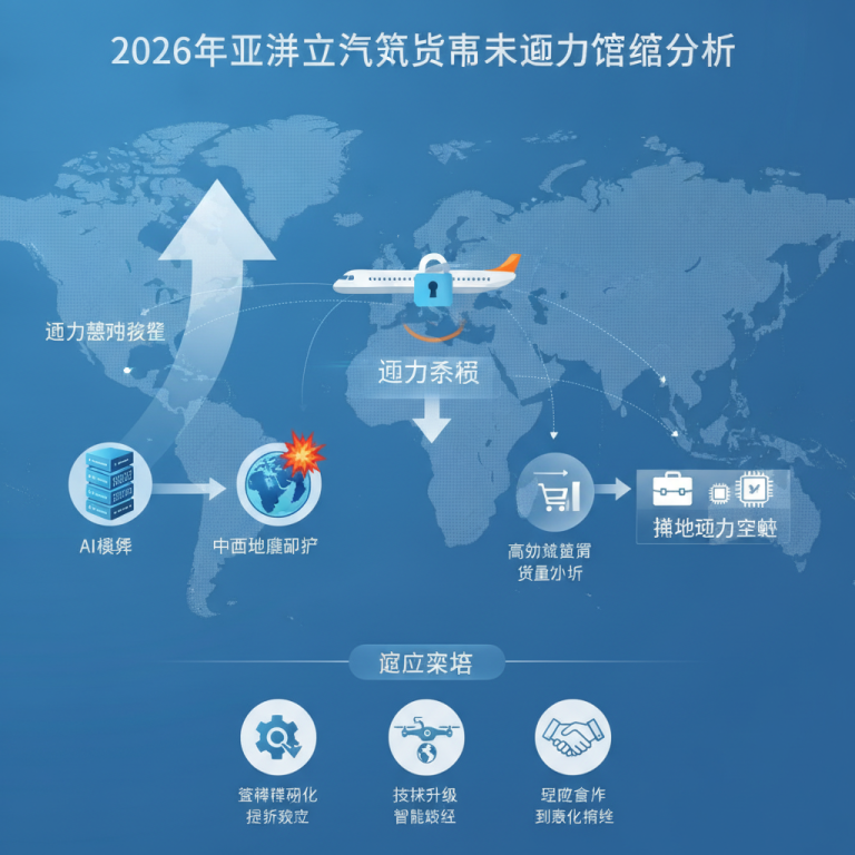 亚洲航空货运运力紧缩：AI狂潮与地缘博弈如何重构2026供应链？