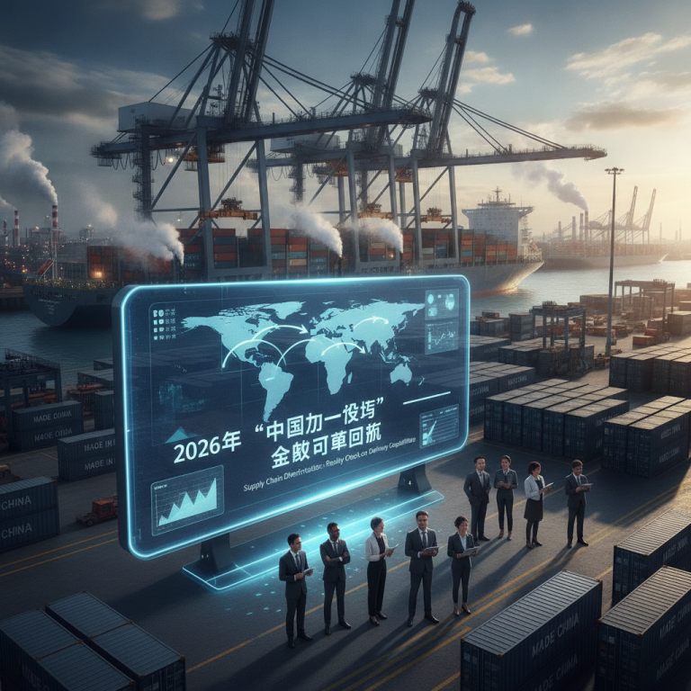 深度解析“中国加一”逆转现象：面对海外低效物流与破碎供应链，2026年跨国企业为何选择重新拥抱中国不可替代的制造生态系统？