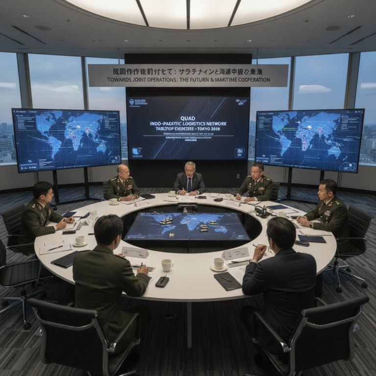 四方印太物流网络(Quad Indo-Pacific Logistics Network)构建区域供应链新格局：2026年最新演习释放了哪些行业信号？