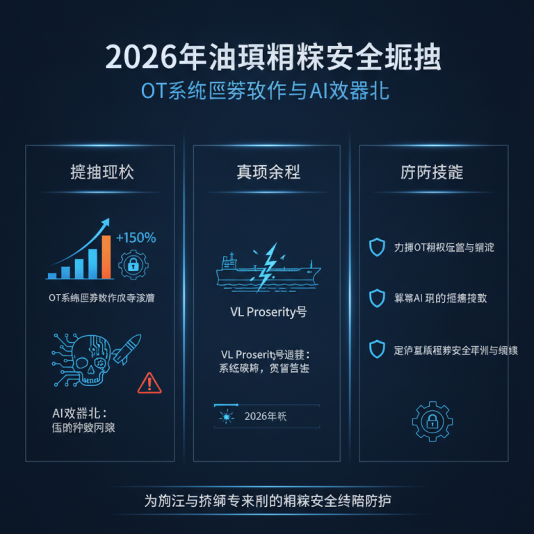 2026年油轮网络安全威胁深度解析：勒索软件与AI黑客攻击激增150%，全球航运与物流专家应如何应对数字化带来的致命风险？