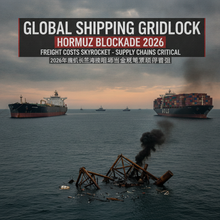 深度解析：霍尔木兹海峡中断(Strait of Hormuz Disruption)如何重塑航运网络？面对运费飙涨，物流企业该如何应对？