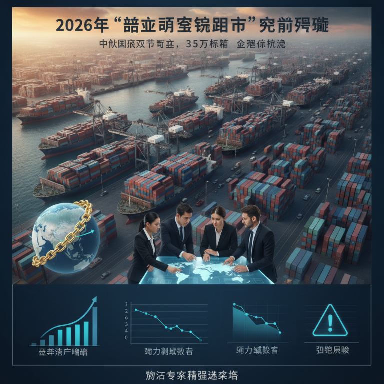 深度解析2026年“黄金周供应链中断”危机：中秋与国庆双节叠加引发全球航运运力大考，超三十万标箱停航潮来袭，物流与海运专家该如何破局？
