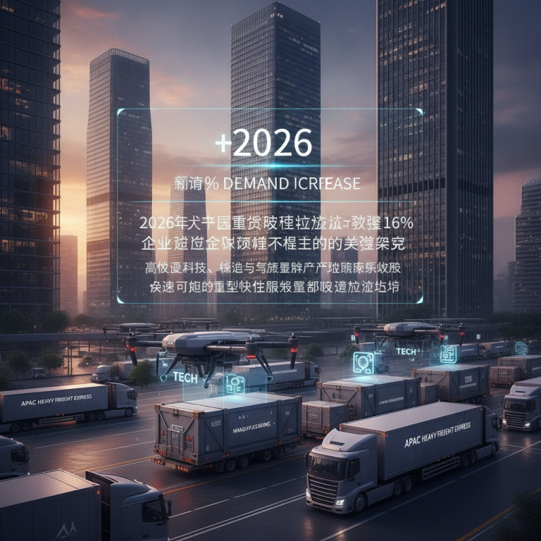 应对全球宏观经济与供应链不确定性的破局之道：深度揭秘2026年亚太区重货快递物流需求飙升背后，科技与汽车产业如何重塑跨境运输战略？