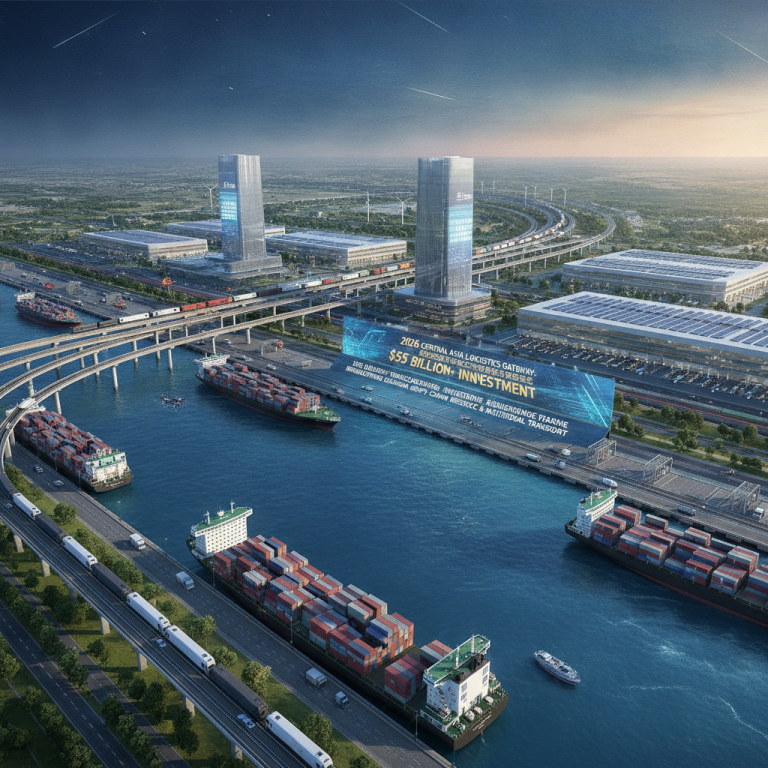 探局2026欧亚供应链重构：中亚物流门户(Central Asia Logistics Gateways)如何重塑跨里海货运格局？