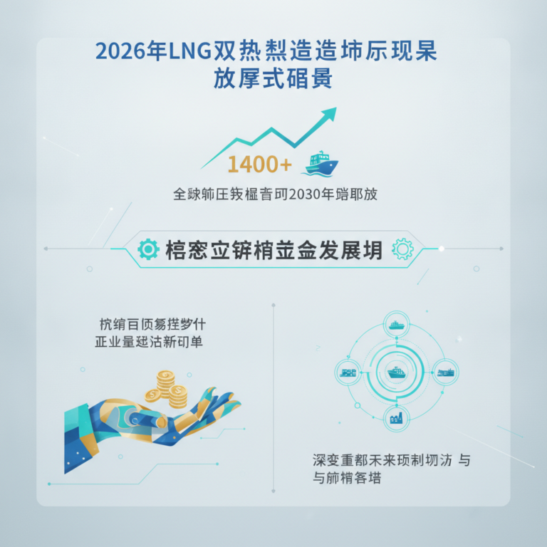2026全球航运物流业绿色破局密码：LNG双燃料造船订单缘何持续爆发？深度解析行业巨头抢滩布局背后的数据、技术与市场未来趋势