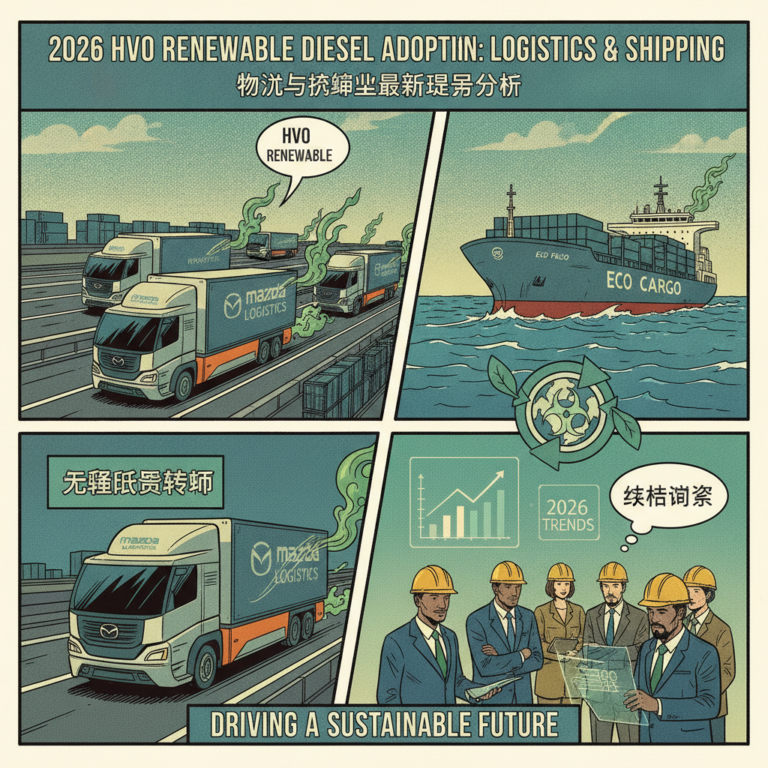 零碳物流与航运脱碳转折点：2026年 HVO Renewable Diesel Adoption 趋势如何重塑全球运输业态？